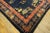 1920s 1920s Blueu Navy Vase Floral Antique Peking Rug 6' 0'' X11' 8'' Handknotted Wool Carpet For Sale - Image 5 of 13