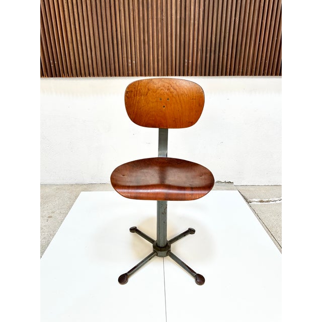 Industrial Architect's Workshop Chair, Germany, 1930s For Sale - Image 6 of 18