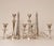 Antique Sterling Silver Candelabras Napoleonic Empire Obelisk a Pair For Sale - Image 12 of 14