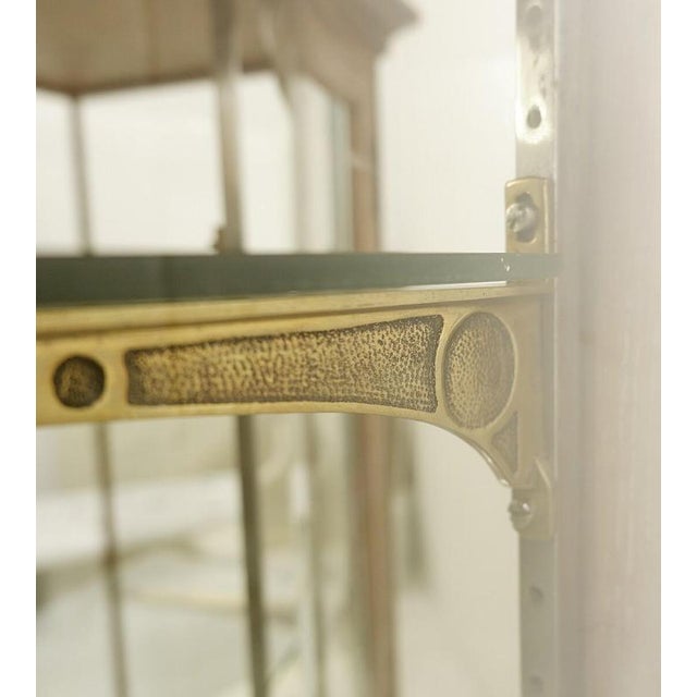 Large Curved Showcase Cabinet, 1940s For Sale - Image 4 of 14