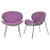 Metal Vintage Italian Chairs, Chromed Metal Frame, White Microfibre, 1980s For Sale - Image 7 of 7