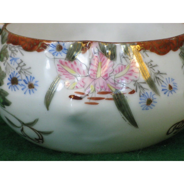 Late 19th Century Teacup Kyoto, Satsuma, Kutani Antique Hand Painted Japanese For Sale - Image 10 of 18
