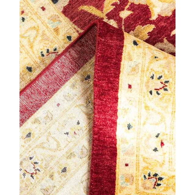 Mogul, One-of-a-Kind Hand-Knotted Area Rug in Re, 12' 2" x 15' 4" For Sale In New York - Image 6 of 8
