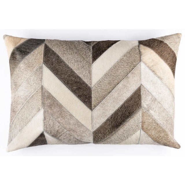 Handcrafted Cowhide Pillow: Luxurious, Genuine Cowhide Leather Throw Pillows Meticulously Hand Crafted Into A Stunning...