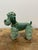 Emerald Green Spaghetti Poodle attributed to Vallauris, France, 1950s For Sale - Image 11 of 11