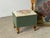 1920s Vintage Ottoman in Walnut with Needlepoint Top, 1920s For Sale - Image 5 of 8