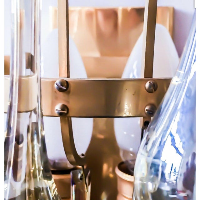 Tear Drop Wall Lamps by Christoph Palme for Palwa, 1970s, Set of 2 For Sale - Image 4 of 12