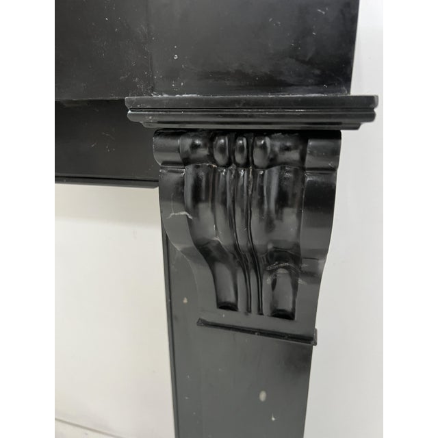 Napoleon III Fireplace with Black Marble Corbel, 19th Century For Sale - Image 4 of 14