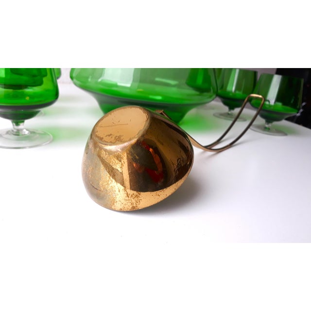 French Punch Service with Ladle, 1970s, Set of 7 For Sale - Image 6 of 18