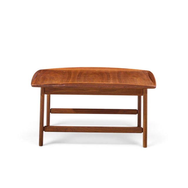DUX Folke Ohlsson for Dux Mid Century Swedish Teak Side End Tables - Pair For Sale - Image 4 of 12