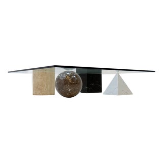 Metafora Coffee Table by Lella and Massimo Vignelli for Casigliani, 1979 For Sale