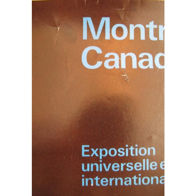 Date: 1967 Size: 20 x 30 inches Artist: Anonymous A wonderful poster for the International Exhibition of Fine Arts held in...