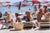 Mid-Century Modern Slim Aarons, Saint Tropez Beach, Limited Edition Estate Stamped Photographic Print, 2000s For Sale - Image 3 of 3