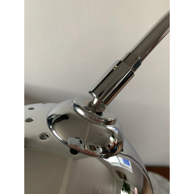 George Kovacs Early 21st Century George Kovacs Chrome Eyeball Table Lamp With Marble Base For Sale - Image 4 of 13