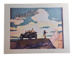 1920 Willys Jeep Ad Digital Print
