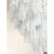 Early 21st Century Large Venetian White Alabastro Tronchi Murano Glass Chandelier by Simoeng For Sale - Image 5 of 8