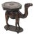 Anglo Indian Carved Camel Side Table in Hardwood, 1920 For Sale