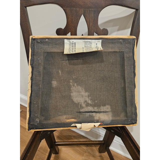 Pair of 1970s Henkel-Harris Chippendale Chairs For Sale - Image 9 of 10