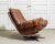 1960s Leather Swivel Lounge Chair from OPE Möbler Jönköping, Sweden, 1960s For Sale - Image 5 of 10