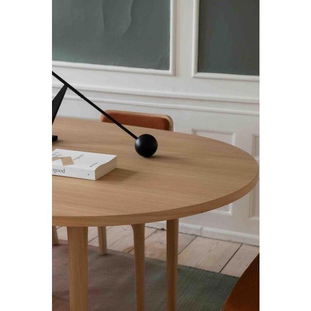 Minimalist Modern Table in Oak by Pedro Sotomayor For Sale - Image 10 of 13