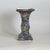 Antique Crown Ducal Ware vase in the highly collectible Blue Chintz pattern, featuring a vivid cobalt-blue ground richly...