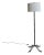 French Iron Chain Floor Lamp, 1960s For Sale