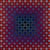 Victor Vasarely (1906-1997) ALOM Heliogravure after a work by the artist On heavy paper, 27 x 27 cm (approx. 11 x 11...