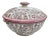 Andalusian Ceramic Accent with Floral Motif For Sale