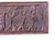 Lovely example of West African folk art in the form of this vintage hand-carved wall panel. The carving depicts a farm and...