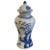 18th Century Chinese Kangxi Porcelain Blue & White Landscape Vase & Cover For Sale - Image 11 of 11