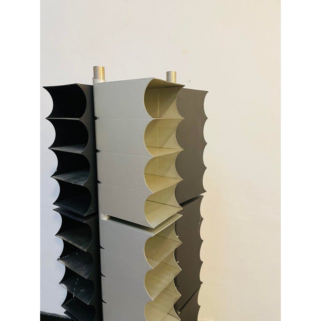 Space Age Adjustable Metal Shelf, 1970s For Sale - Image 15 of 17