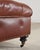 Ralph Lauren English Brierly Leather Writer's Ottoman 4 Ft For Sale - Image 13 of 18