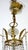 Brass and Lead Crystal Chandelier from Palwa, 1950s For Sale - Image 18 of 18