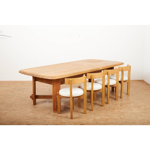 Vintage Table in Oak, 1987 For Sale - Image 11 of 15