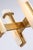 Malik Large Linear Chandelier in Hand-Rubbed Antique Brass with Alabaster Designer: Ian K. Fowler Fixture Height: 15.5"...