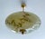 Art Deco Pendant Light in Ivory Marble Glass, 1930s For Sale - Image 6 of 18