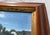 Wood Italian Walnut Wood & Gold Distressed Floor Mirror For Sale - Image 7 of 13