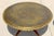 Vintage Moroccan Hand-Engraved Brass Tray Coffee & Side Table Set, 1960s For Sale - Image 12 of 18