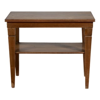 Low Coffee Table with Double Top, 1940s For Sale