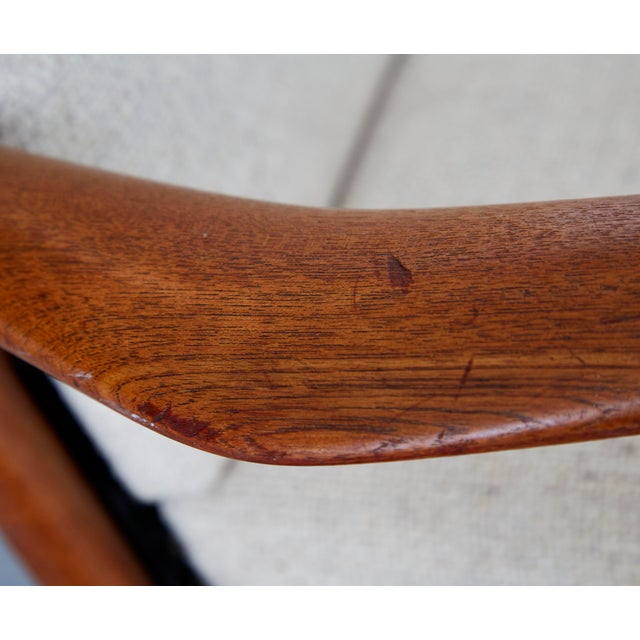 Model 650-15 Rocking Chair by Ib Kofod-Larsen for Chr. Linneberg Møbelfabrik, 1960s For Sale - Image 13 of 18