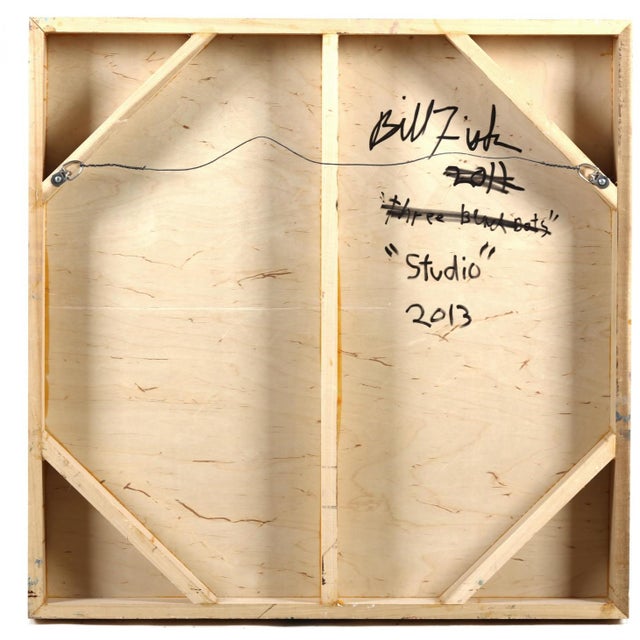 Abstract Bill Fisher (American, 1958-2017), Studio For Sale - Image 3 of 3