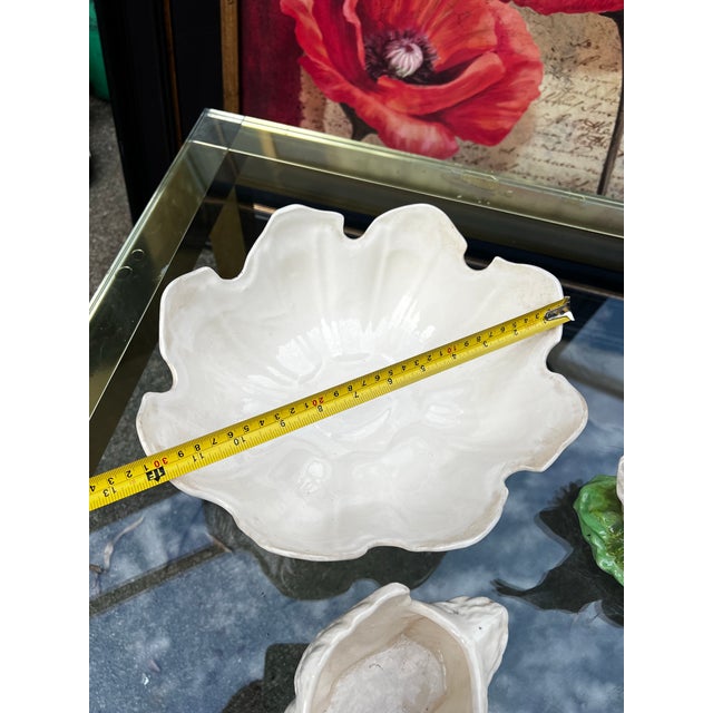 Collection of Vintage White Ceramic Swan Bowls and Figurines- Set of 9 For Sale In Atlanta - Image 6 of 12