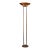 1980s Modernist Copper Tube Torchiere Floor Lamp by Jim Bindman for Rainbow Lamp Co. For Sale