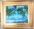 Wood Mark Stanford (American B. 1959 - ) - Sculpture in Oils. "Coconut Trees on the Beach" Signed Oil on Canvas With Coa - For Sale - Image 7 of 14