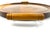 Wood Vintage Mid Century Round Wooden Serving Tray With Side Handles For Sale - Image 7 of 9