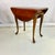 Wood 1980s Vintage Traditional English Queen Anne Mahogany Drop Leaf Side Table For Sale - Image 7 of 13