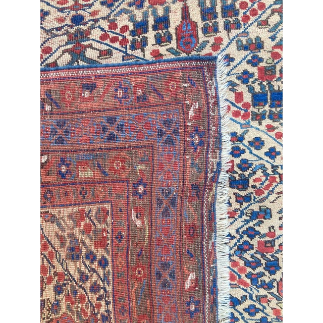 Antique Afshar Rug, 1890s For Sale - Image 17 of 18