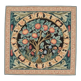 The Orange Tree Loom Woven Tapestry - Requires Rod Size 2 For Sale