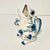 1960s Vintage Boho Chic Coastal Ttompe L’Oeil Frog Pitcher, Blue & White. For Sale - Image 11 of 13