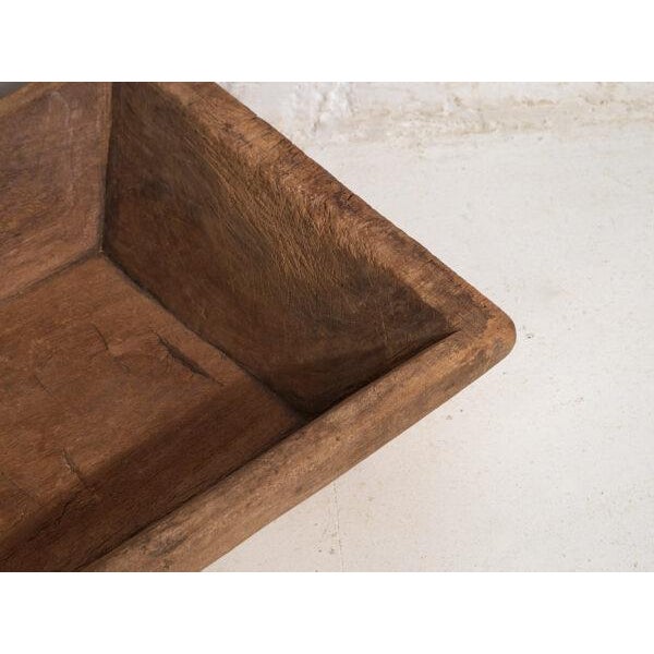 Rustic Antique Trough in Wood For Sale - Image 3 of 8
